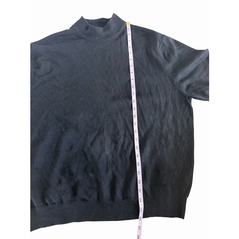 Club Room Men Merino Wool Roll Neck Sweater XXL Academia Old money Quiet luxury